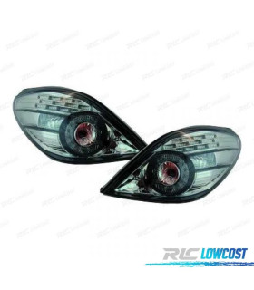PILOTOS PEUGEOT 207 CC 06-12 LED FONDO CROMO