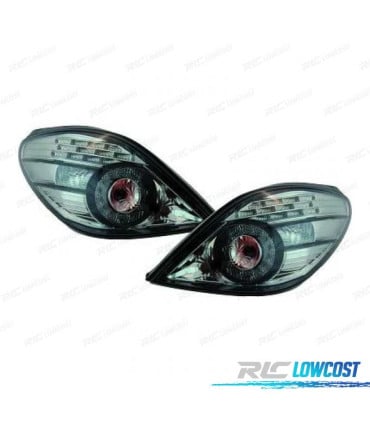 PILOTOS PEUGEOT 207 CC 06-12 LED FONDO CROMO
