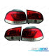 PILOTOS PARA VOLKSWAGEN VW GOLF 6 08-12 LED ROJO CROMO