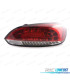 PILOTOS VOLKSWAGEN VW SCIROCCO 08-14 LED ROJO CROMO