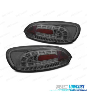 PILOTOS VOLKSWAGEN VW SCIROCCO 08-14 LED FONDO CROMO AHUMADO