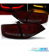 PILOTOS AUDI A4 B8 07-11 LIGHT BAR ROJO AHUMADO