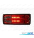 PILOTOS MERCEDES CLASE G W463 89-13 ROJO AHUMADO FULL LED LOOK AMG G55