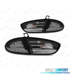 PILOTOS SEAT LEON 09-12 LED FONDO NEGRO