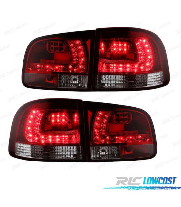 PILOTOS VOLKSWAGEN VW TOUAREG 02-10 LED ROJO AHUMADO