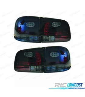 PILOTOS PARA VOLKSWAGEN VW TOUAREG 02-10 LED FONDO NEGRO AHUMADO