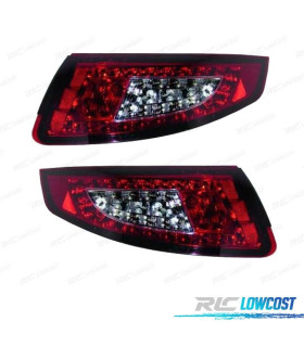 PILOTOS PORSCHE 997 04-08 LED ROJO AHUMADO