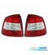 PILOTOS PARA OPEL ASTRA G 3P 5P 97-04 LED ROJO CROMO