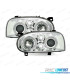 FAROS VOLKSWAGEN VW GOLF 3 OJOS ANGEL LOOK MK4 FONDO CROMO