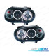 FAROS VOLKSWAGEN VW GOLF 4 CCFL OJOS ANGEL EYES FONDO NEGRO