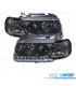 FAROS VOLKSWAGEN VW POLO 6N 94-99 LUZ DIURNA FONDO NEGRO