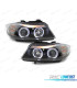 FAROS BMW E90 91 05-08 OJOS ANGEL FONDO NEGRO
