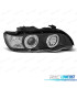 FAROS BMW X5 E53 99-03 OJOS ANGEL CCFL FONDO NEGRO