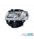 FAROS VOLKSWAGEN VW T4 CARAVELLE MULTIVAN 97-03 LUZ DIURNA FONDO CROMO