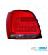 PILOTOS VOLKSWAGEN VW POLO 6R 09-14 LED ROJO AHUMADO