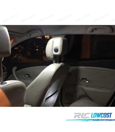 KIT 10 BOMBILLAS LED INTERIOR PARA RENAULT MEGANE CC 10-16