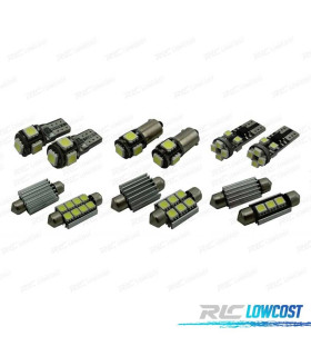 KIT 8 BOMBILLAS LED INTERIOR PARA MAZDA 6 ATENZA SEDAN 13-