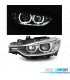 FAROS BMW F30 31 11-15 OJOS ANGEL LED FONDO NEGRO