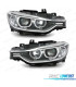 FAROS BMW F30 31 11-15 OJOS ANGEL LED FONDO NEGRO