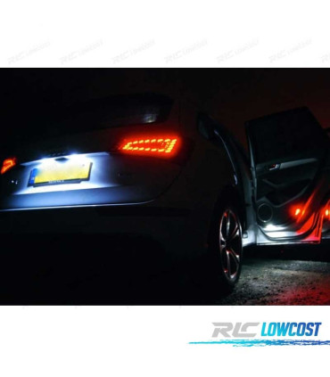 KIT 17 BOMBILLAS LED INTERIOR AUDI Q3 QUATTRO 2011- 2015