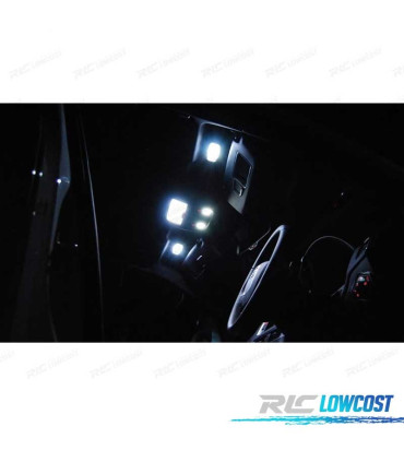 KIT 17 BOMBILLAS LED INTERIOR AUDI Q3 QUATTRO 2011- 2015