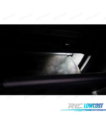 KIT 13 BOMBILLAS LED INTERIOR PARA VOLKSWAGEN VW GOLF 7R MK7 GOLF R MKVII 2014-2016