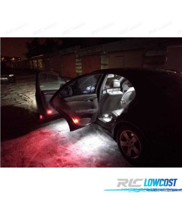 KIT 17 BOMBILLAS LED INTERIOR MERCEDES CLASE E W211 E55AMG E320 02-08