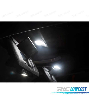 KIT 20 BOMBILLAS LED INTERIOR PARA MERCEDES CLASE C W204 C200 C220 C230 C250 C280 C300 C350 C63 AMG 08-14