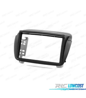 MARCO NEGRO RADIO 2-DIN PARA FIAT DOBLO OPEL COMBO TOUR