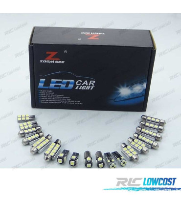 KIT 23 BOMBILLAS LED INTERIOR PARA BMW 7 SERIE E38 SALOON 730I 730IL 735I 735IL 740I 740IL 750I 750IL 94-01