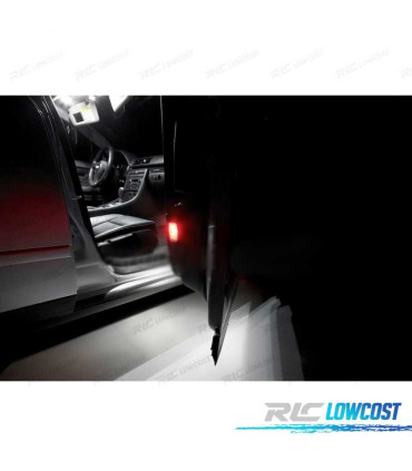 KIT 23 BOMBILLAS LED INTERIOR AUDI A4 S4 RS4 B6 B7 AVANT WAGON SOLAMENTE 2002-2008