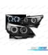 FAROS BMW E60 03-07 OJOS ANGEL CCFL FONDO NEGRO