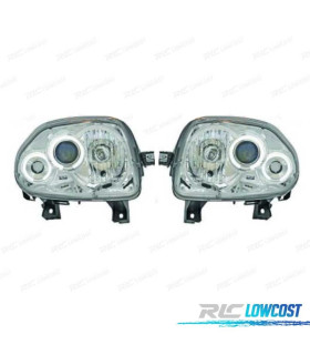 FAROS PARA RENAULT CLIO II 98-01 OJOS ANGEL