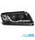 FAROS SKODA FABIA 99-07 LUZ DIURNA LED FONDO NEGRO