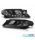 FAROS RENAULT LAGUNA 01-05 LUZ DIURNA LED FONDO NEGRO