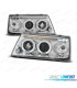 FAROS PEUGEOT 205 90-96 OJOS ANGEL FONDO CROMO