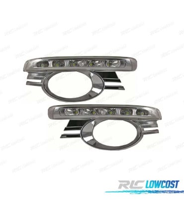 LUZ DIURNA MERCEDES C W204 07-10 + REJILLA ANTINIEBLA