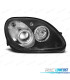FAROS MERCEDES CLASE SLK R170 96-04 OJOS ANGEL FONDO NEGRO