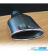 COLA ESCAPE OVALADA ACERO INOX TIPO RS4 CUPRA 2 LADO IZQ