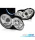 FAROS MERCEDES CLASE CLK W209 02-09 LUZ DIURNA FONDO CROMO
