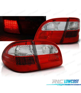 PILOTOS MERCEDES CLASE E W211 ESTATE 02-06 LED ROJO CROMO