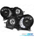 FAROS MERCEDES CLASE E W211 02-06 LUZ DIURNA FONDO NEGRO