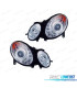 FAROS MERCEDES CLASE E W211 02-06 LUZ DIURNA FONDO CROMO