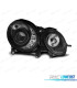 FAROS MERCEDES W211 06-09 LUZ DIURNA FONDO NEGRO