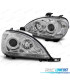FAROS MERCEDES CLASE ML W163 98-01 FONDO CROMO