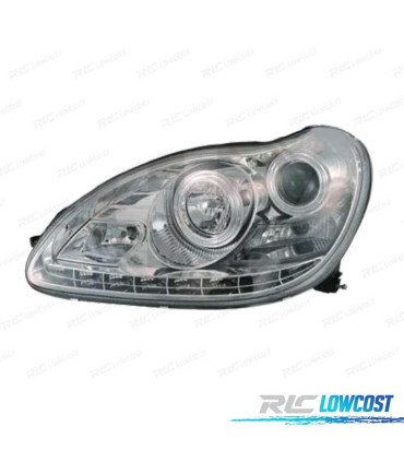 FAROS XENON MERCEDES CLASE S W220 02-05 FONDO CROMO
