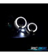 FAROS RENAULT CLIO 98-01 OJOS ANGEL FONDO NEGRO