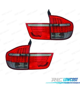 PILOTOS BMW X5 E70 07-10 LED ROJO AHUMADO