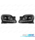 FAROS OPEL ASTRA H 04-09 LUZ DIURNA LED FONDO NEGRO
