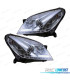 FAROS OPEL ASTRA H 04-09 LUZ DIURNA LED FONDO CROMO